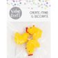 EASTER RESIN CHICKEN 3PCS