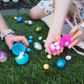 EASTER MINI GLITTER EGGS 50PCS