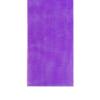 RIB 50MM CUT EDGE ORGANZA PURPLE 25M