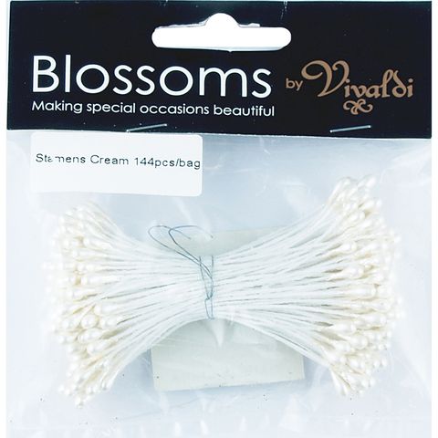 Flower Stamens Cream 144Pcs