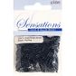 Bead Bugle Glass 6Mm Black A49 25G