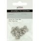 Bead Caps 8mm Star Flower Silver 20Pcs