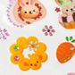 EASTER CRYSTAL STICKERS BUNNY CANDY 1SH