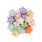 BEAD PEARLESCENT GEO STAR MULTI 15PCS