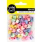 BEAD PLASTIC HEARTS MULTI AB 30G