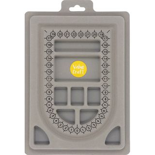 BEAD DESIGN TRAY GREY 1PC