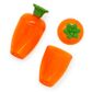 EASTER CARROT FILLABLE EGGS 3PCS