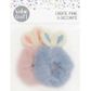 EASTER FLUFFY BUNNY SCRUNCHIES 2PC