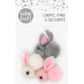 EASTER POM POM BUNNIES 3PCS