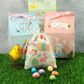 EASTER MOTIF DRAWSTRING BAG 10x13CM 4PC