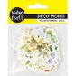 STICKERS DIE CUT FLOWER MIX 50PC