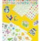 STICKERS DIE CUT CUTE ANIMALS MIX 50PC