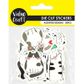 STICKER DIE CUT CAT MIX 50PC
