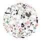 STICKER DIE CUT CAT MIX 50PC