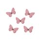 ORGANZA DIAMENTE BUTTERFLY EMB PINK 8PC
