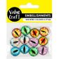 GLASS ANIMAL EYES 14MM 6 PAIRS