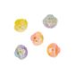 RESIN SHELL W PEARL EMBELLISHMENTS 5PC