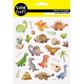 STICKERS GLITTER DINOSAURS 1SH