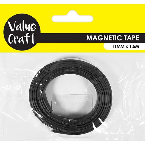 MAGNETIC ADHESIVE TAPE ROLL 1.5Mx11MM