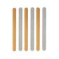 WOOD ICY POLE STICKS 114MM METALLIC 50PC