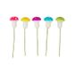 CRAFT MUSHROOMS W STEMS MULTI 10PC