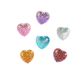 RHINESTONES HEARTS AB MULTI 36PC