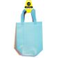 PLASTIC TOTE BAG 23.5x21.5CM PASTEL 5PC