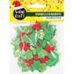 XMAS HOLLY W POM POM BERRY 15PC