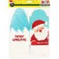 XMAS PAPER BOXES W HANDLES ASST 3PCS