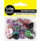 RHINESTONES TEADROPS AB MULTI 36PC