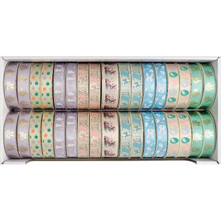 EASTER 2026 SATIN RIBBON MIX 34PC BOX