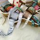 XMAS METALLIC TULLE RIBBON SILVER 3M