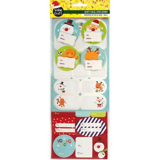 XMAS GIFT STICKERS SET FUN 42PCS