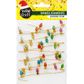 XMAS MINI STRING LIGHTS GOLD 1M