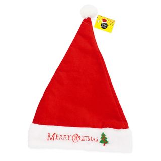 XMAS SANTA HAT MERRY CHRISTMAS 1PC