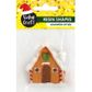 XMAS MINI RESIN GINGERBREAD HOUSE 1PC
