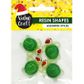 XMAS MINI RESIN SANTA HAT TURTLES 4PC