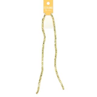 STRUNG FACET CUBE METALLIC GOLD 80PC