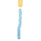 STRUNG MINI BOW SEED BEAD BLUE 15PC