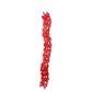 STRUNG MINI BOW SEED BEAD RED 15PC