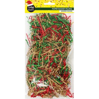 XMAS PAPER BASKET FILL MULTI 36G