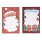 XMAS NOVELTY STICKY NOTES 2PCS