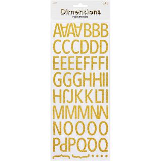 ALPHA FOAM GLITTER GOLD