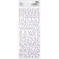 FOAM GLITTER ALPHA SANS SERIF STICKERS