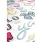 DIMENSIONS  PUFFY PHRASE LOVE STICKERS