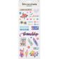 DIMENSIONS  PUFFY PHRASE LIFE STICKERS