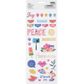DIMENSIONS  PUFFY PHRASE LIFE STICKERS