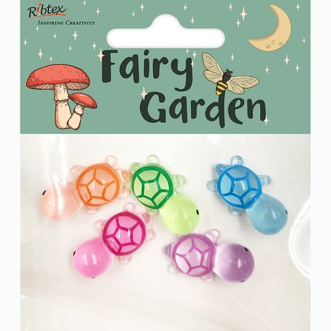 MINI RESIN TURTLE SMALL 5PC