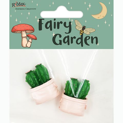 MINI RESIN SUCCLENTS 2PC