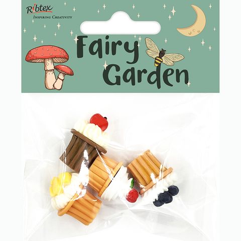 MINI RESIN CUPCAKES 4PC